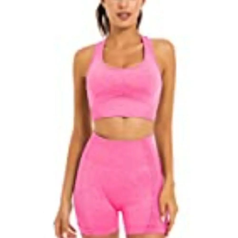 BRAND NEW BIKERS SHORTS AND SPORTS BRA SETS